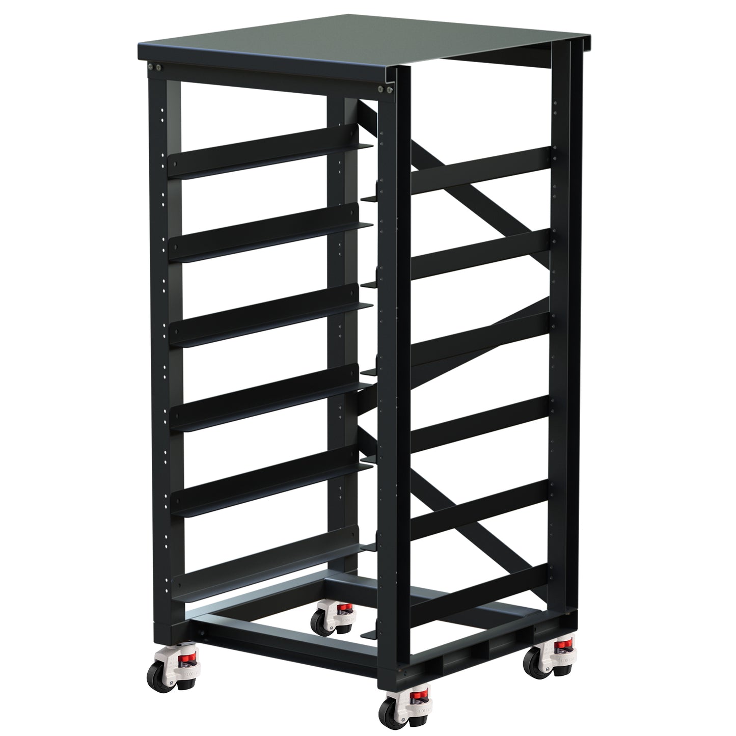 ECO-WORTHY 6-Layer 19 Inch Rack for 3U Server Rack Battery