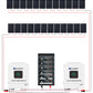 ECO-WORTHY Complete Off-Grid Solar Panel Kit | 2*5KW 120V/240V Output | 20.48kWh/30.72kWh Lithium Battery | 7380Watt /9840Watts of Solar Panels