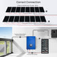 ECO-WORTHY Home Off-Grid Solar Power System: 12000W 120V/240V Output | 30.72kWh Lithium Battery (6*48v 100Ah) | 6560Watts Solar Panel (16*410W)