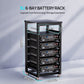 ECO-WORTHY 6-Layer 19 Inch Rack for 3U Server Rack Battery