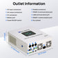 ECO-WORTHY 5.12KWh/10.24KWh Home Backup Power With 48V 100Ah LiFePO4 And  5000W 48V Hybrid Inverter