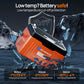 ECO-WORTHY 12V 300AH Lifepo4 Lithium Battery Bluetooth with SOC LEDs and Low Temp Protection