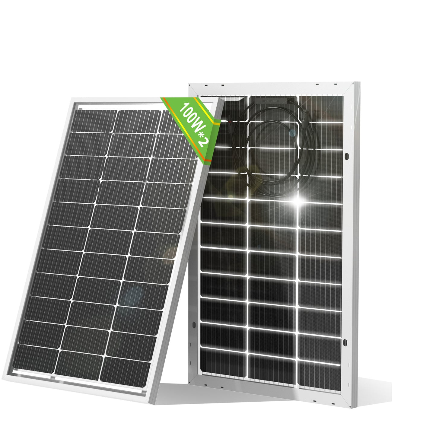 Bifacial 100W 12V Monocrystalline Solar Panel