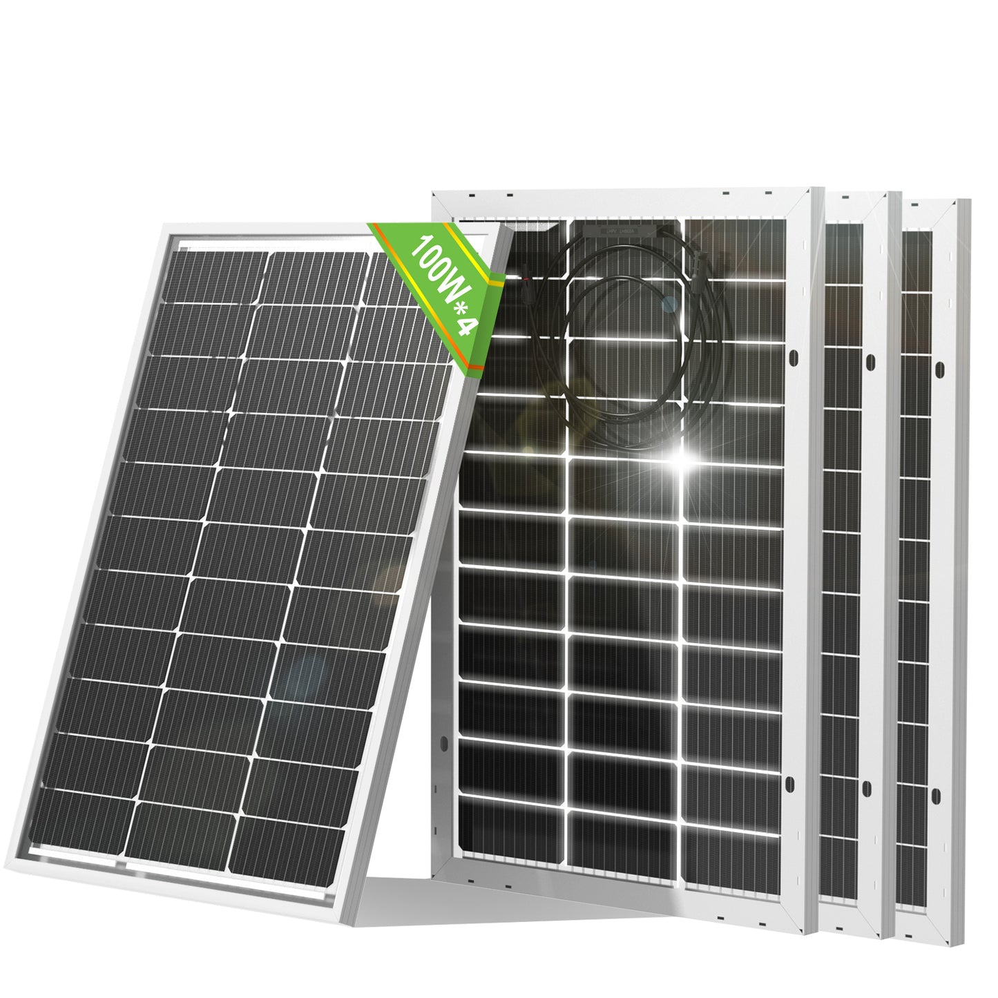 Bifacial 100W 12V Monocrystalline Solar Panel