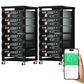 ECO-WORTHY 48V(51.2V) 100Ah Server Rack Battery,5.12kWh Lithium Battery,3U Size,With Bluetooth & Wifi(V3)
