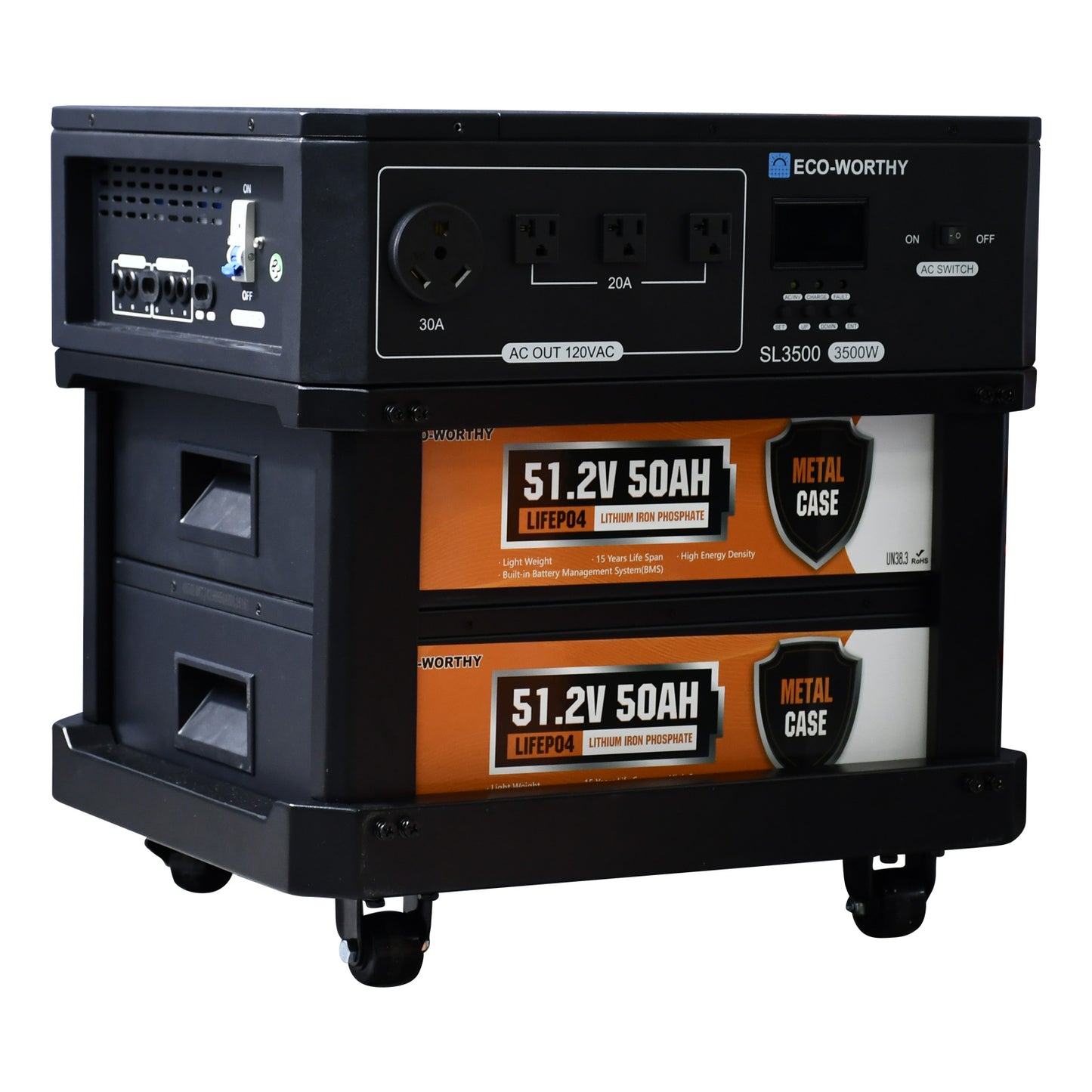 Eco-worthy SL3500 stackable power station