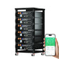 ECO-WORTHY 48V(51.2V) 100Ah Server Rack Battery,5.12kWh Lithium Battery,3U Size,With Bluetooth & Wifi(V3)