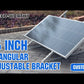 45" Length Adjustable Solar Panel Tilt Mounting Brackets