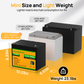 LiFePO4 12V 100Ah Lithium Iron Phosphate Battery With Low Temperature Protection