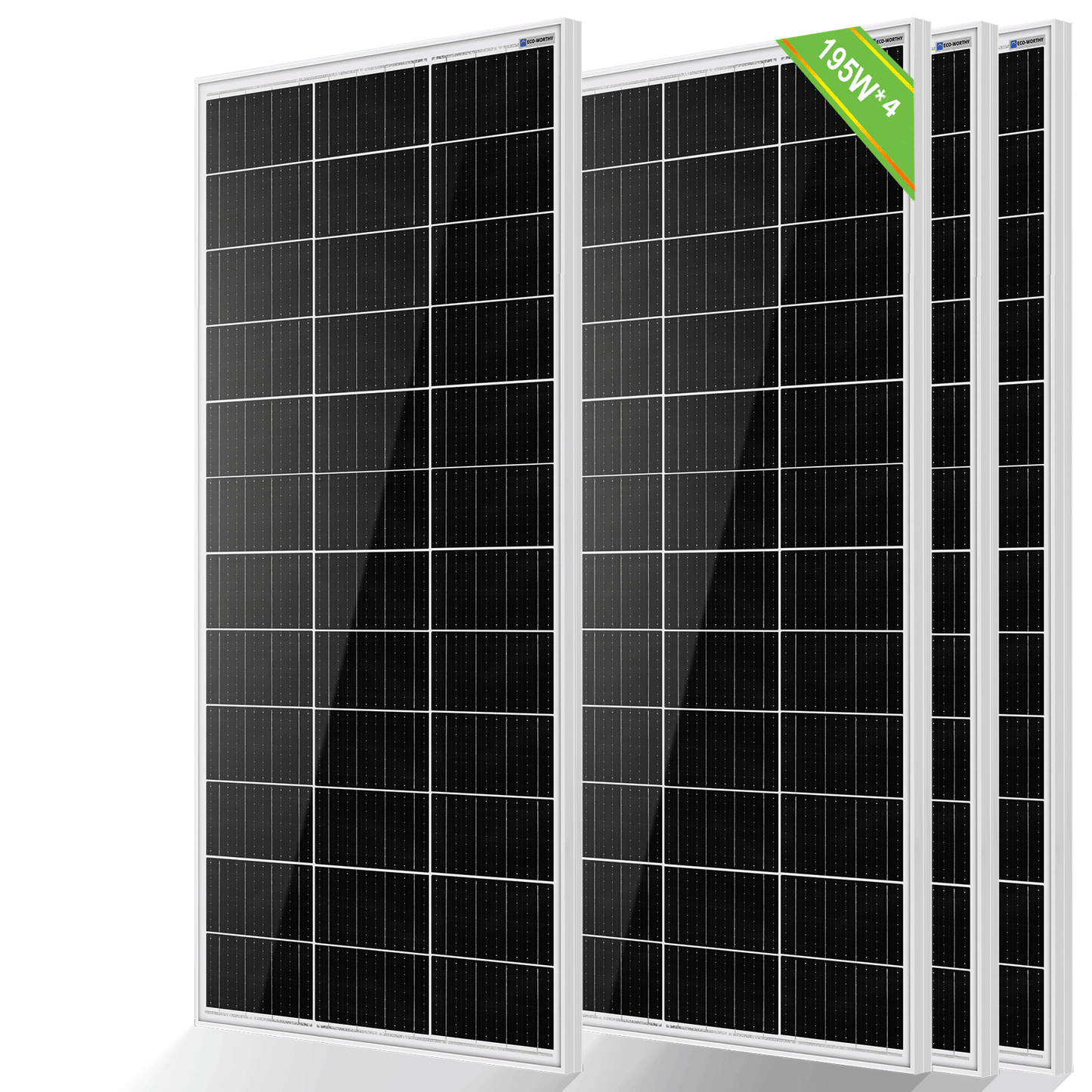 195W 12V Monocrystalline Solar Panel