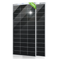 Bifacial 195W 12V Monocrystalline Solar Panel